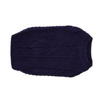 Rufus & Rosie Sleeveless Dog Jumper Navy Small