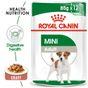 Royal Canin Wet Dog Food Mini Adult in Gravy 12x85g
