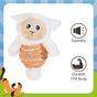 Rosewood Easter Sheep with TPR Ball Dog Toy