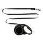 Fida Retractbale Dog Lead Black M