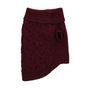 Rufus & Rosie Cable Knit Jumper Burgundy S+