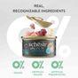 Schesir After Dark Complete Wet Cat Food Chicken & Quail Egg in Fillets 80g