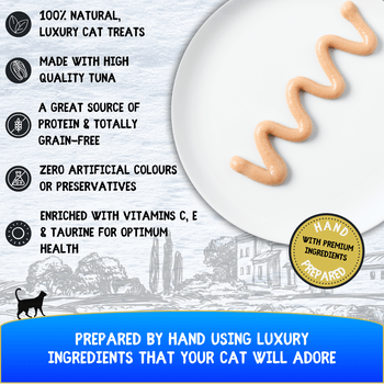 Cookhouse Luxury Licks Puree Cat Treat Tuna 6x15g