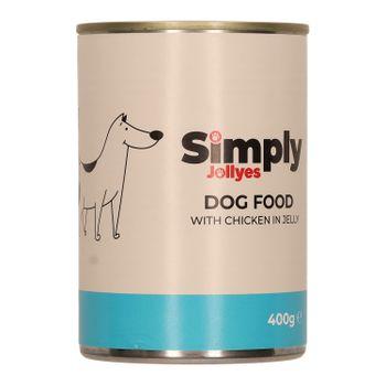 Simply Jollyes Dog Food Loaf with Chicken 6x395g