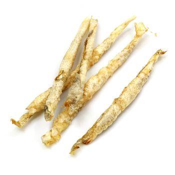 JR Pet Products Air Dried Sea Bass Straws, 100g