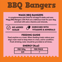 Wagg BBQ Bangers Bumper 5x500g Dog Treats