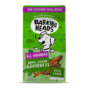 Barking Heads All Hounder Bowl Lickin Goodness Lamb Dry Dog Food, 2kg