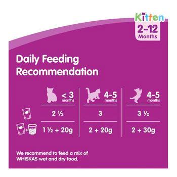 Whiskas Pouch in Jelly Kitten Fish Selection