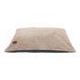 Snug & Cosy Faux Fur Dog Lounger Taupe