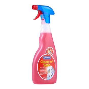 Johnson s Clean n Safe Disinfectant For Cage Birds 500ml Bird Cages Accessories