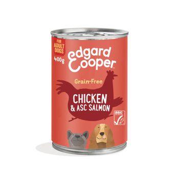 Edgard & Cooper Grain Free Senior Wet Dog Food Chicken & Salmon 400g