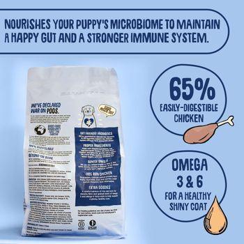 Scrumbles Dry Food for Puppy & Toy Breeds Chicken 2kg