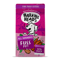 Barking Heads All Hounder Fuss Pot Duck Dry Dog Food, 2kg