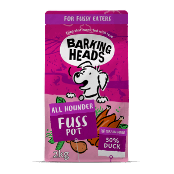 Barking Heads All Hounder Fuss Pot Duck Dry Dog Food, 2kg