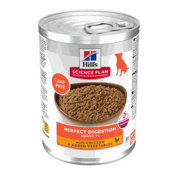 Hill'S Science Plan Perfect Digestion Medium Adult 1+ Wet Dog Food With Chicken & Vegetables 363g