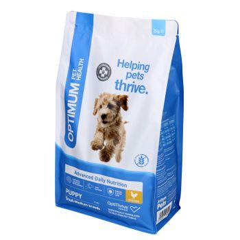Optimum Pet Health Small-Medium Breed Puppy Dry Dog Food, 2kg