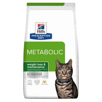 Hill's Prescription Diet Metabolic Weight Management Dry Cat Food With Chicken 3kg