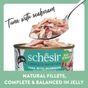Schesir Complete and Balanced Wet Cat Food, Tuna with Seabream, 85g