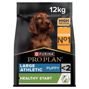 PRO PLAN Large Athletic Puppy Healthy Start Chicken Dry Dog Food 12kg