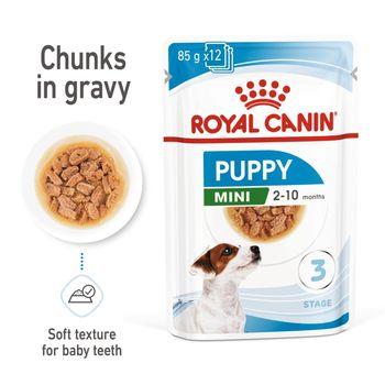 Royal Canin Puppy Small Breed Wet Dog Food in Gravy 48x85g
