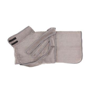 Scruffs Expedition Deluxe Dog Drying Robe Grey Large