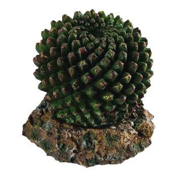 Repstyle Cactus with Rock Base Reptile Vivarium Accessory