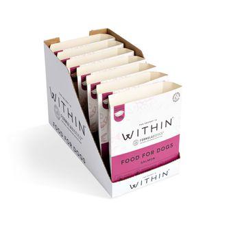Within Grain Free Complete Adult Dog Food Salmon 395g
