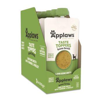 Applaws Taste Toppers Lamb Bone Broth with Turmeric & Parsley 6x200ml