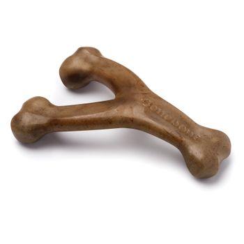 Benebone Wishbone Bacon Dog Toy Medium