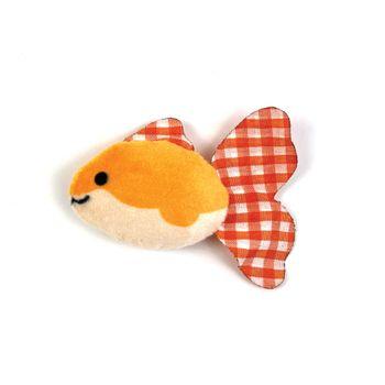 Tabby Patch Goldfish Cat Toy 4 Pack