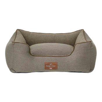Snug & Cosy Heritage Rectangular Pet Bed Medium