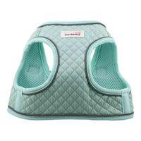 Doodlebone Snappy Mint Quilt Dog Harness 2