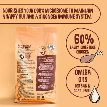 Scrumbles Dry Dog Food for Adult & Seniors Chicken 2kg