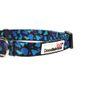 Doodle Bone Bold Dog Collar Electric Party 6-11