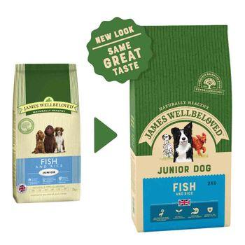 James Wellbeloved Dog Junior Fish & Rice