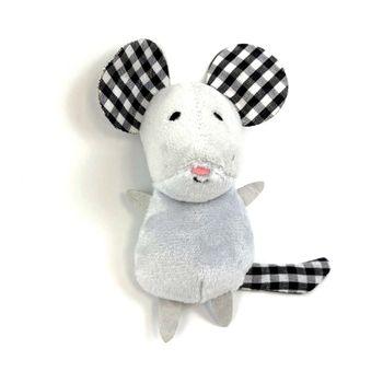 Tabby Patch Mouse Cat Toy 2 Pack