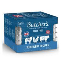 Butcher's Succulent Recipes Adult Wet Dog Food 24x150g