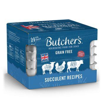 Butcher's Succulent Recipes Adult Wet Dog Food 24x150g