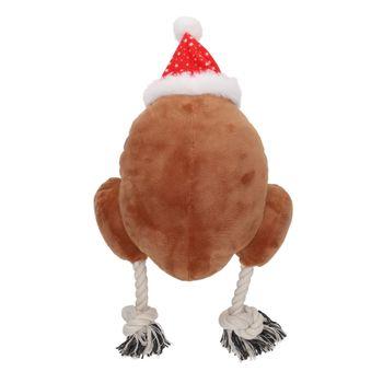 Smart Choice Squeaky Plush Turkey Dog Toy