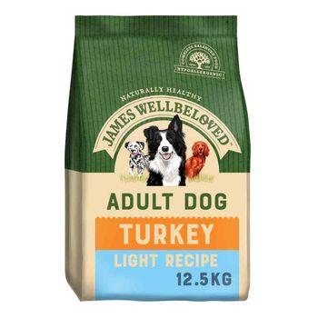 James Wellbeloved Dog Light Turkey & Rice Dry Dog Food, 12.5kg