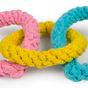 Petface Rope Hearts Dog Toy