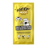 KatKin MOOO Fresh Cat and Kitten Food (Beef) 1x80g