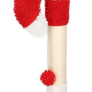 Rufus & Rosie Candy Cane Christmas Cat Scratcher