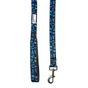 Doodlebone Bold Padded Dog Lead Electric Party 25mm