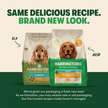 Harringtons Puppy Food Rich in Turkey and Rice 10kg