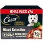 Cesar Natural Goodness Grain Free Adult Dog Food Terrine 24x100g Trays