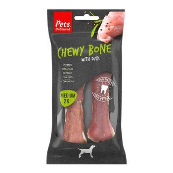 PetsUnlimited Dog Chewy Bone Duck 80G Jollyes