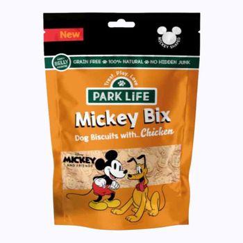 Park Life Dog Treats Mickey Bix, Chicken Flavour 100g