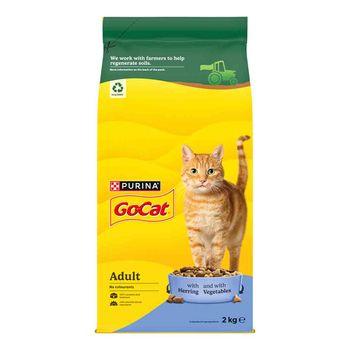Go-Cat Herring and Vegetable Dry Cat Food 2kg