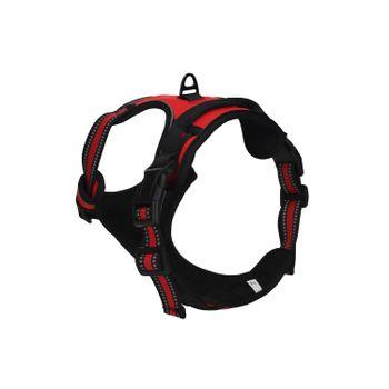 Rufus & Rosie Adjustable Red Sports Dog Harness, Small